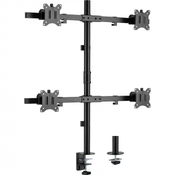 InLine supporto da tavolo per 4x TV / LED / monitor TFT fino a 81cm 32