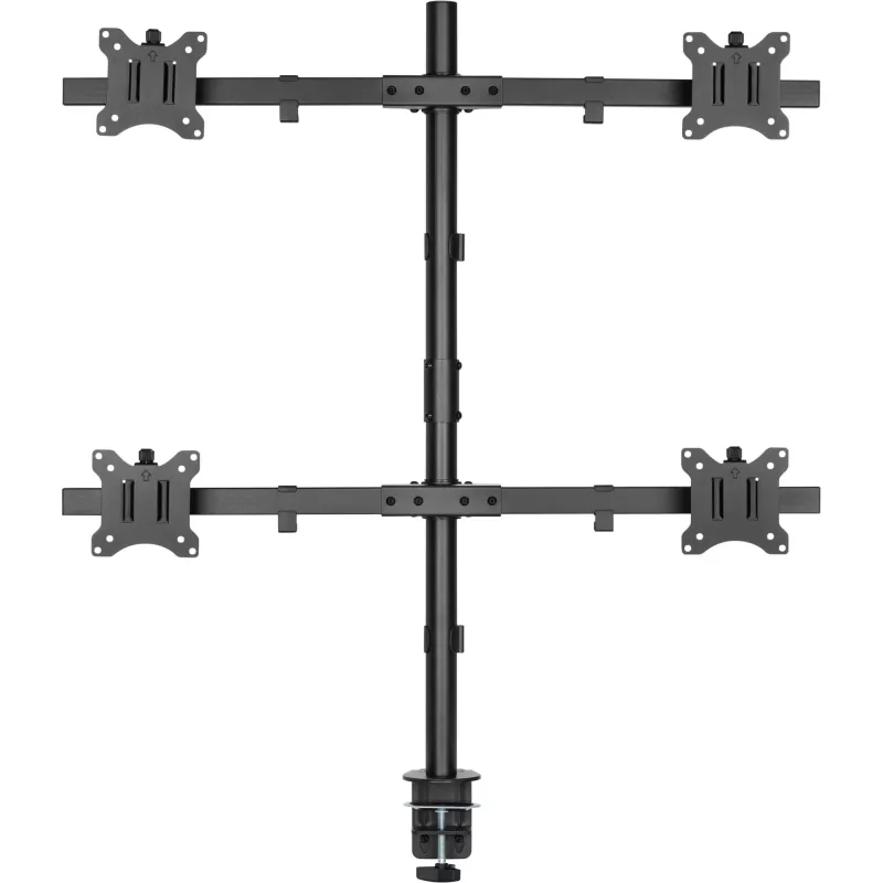 InLine supporto da tavolo per 4x TV / LED / monitor TFT fino a 81cm 32 inch max. 9kg