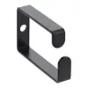 Fermacavi InLine 43x70mm metallo nero — fermacavi universale, 12,3×70×55 mm
