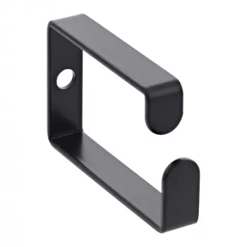 Fermacavi InLine 43x70mm metallo nero — fermacavi universale, 12,3×70×55 mm