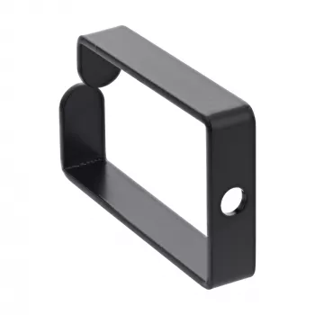 Fermacavi InLine 43x70mm metallo nero — fermacavi universale, 12,3×70×55 mm
