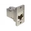 DeLOCK 86213 supporto di montaggio Keystone per custodie, metallico