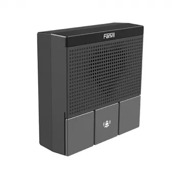 Citofono audio Fanvil A10 nero grigio