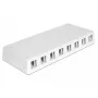 Inserti per prese DELOCK 86209 bianco
