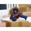 Dispenser per nastro adesivo TESA 6300 metallo gomma blu rosso
