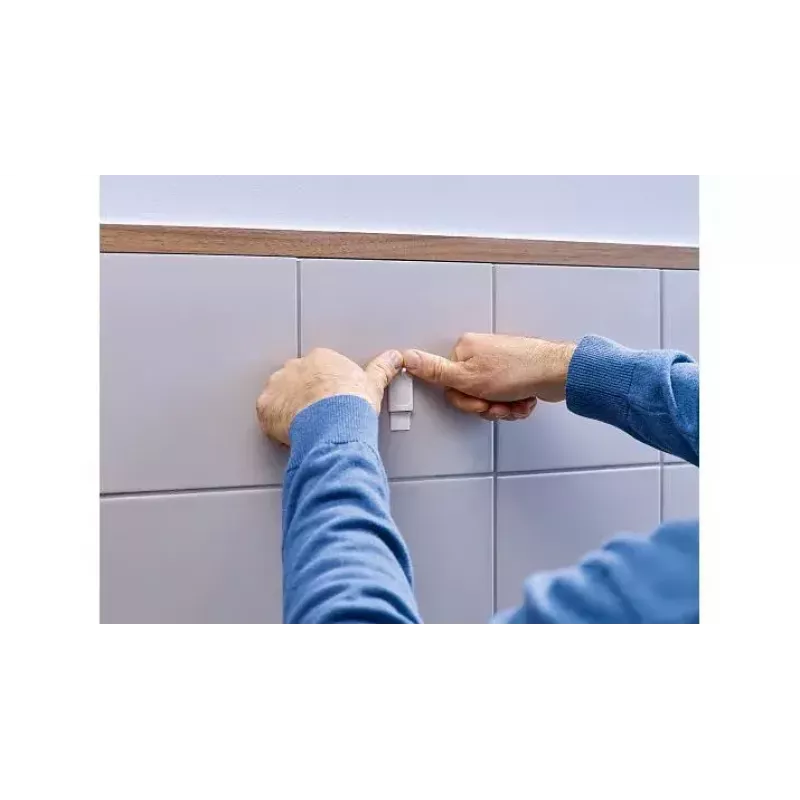 Gancio universale TESA 77762 per interni bianco 2 pz.