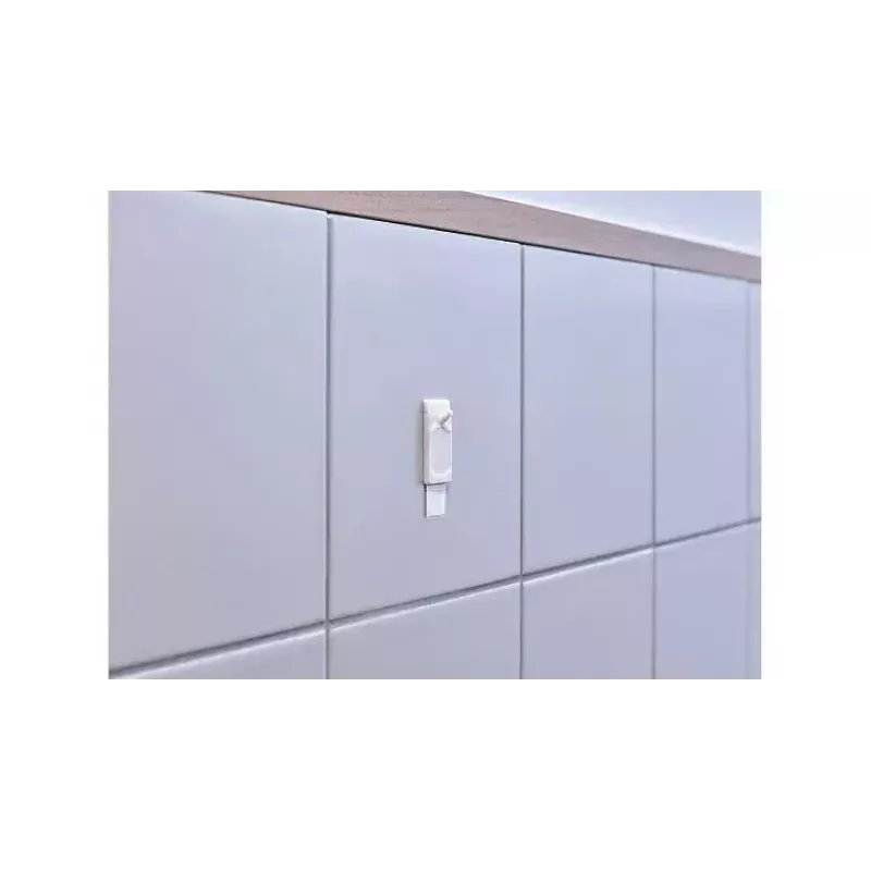 Gancio universale TESA 77762 per interni bianco 2 pz.