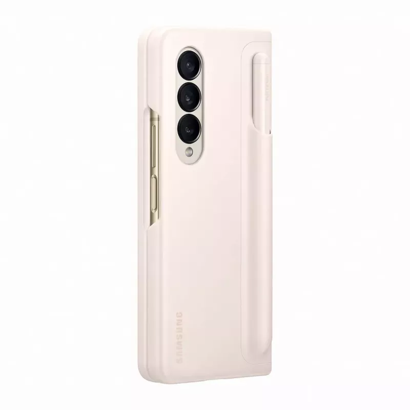 Samsung Standing Cover con penna per Galaxy Z Fold4, sabbia (EF-OF93PCUEGWW)