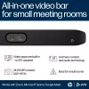 Video bar HP Poly Studio X32 All-In-One, 4K Ultra HD, 20 MP, 5 persone, Wi‑Fi, Ethernet, Bluetooth (senza alimentatore, TAA)