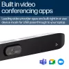 Video bar HP Poly Studio X32 All-In-One, 4K Ultra HD, 20 MP, 5 persone, Wi‑Fi, Ethernet, Bluetooth (senza alimentatore, TAA)