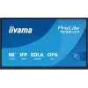 Display piatto interattivo IIYAMA TE9813A-B2AG 97,5 inch (2,48 m) 4K Ultra HD 500 cd/m² Wi-Fi Android 24/7 nero
