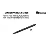 Display piatto interattivo IIYAMA TE9813A-B2AG 97,5 inch (2,48 m) 4K Ultra HD 500 cd/m² Wi-Fi Android 24/7 nero