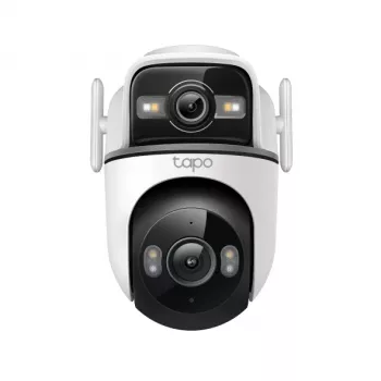 Telecamera di videosorveglianza IP a cupola TP-Link Tapo TC47 – 2304×1296, obiettivo 6 mm, 360° orizzontale, interni/esterni, montaggio a soffitto, cablata e Wi‑Fi