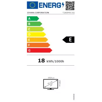 Pannello touch IIYAMA T2455MSC-B2 23,8