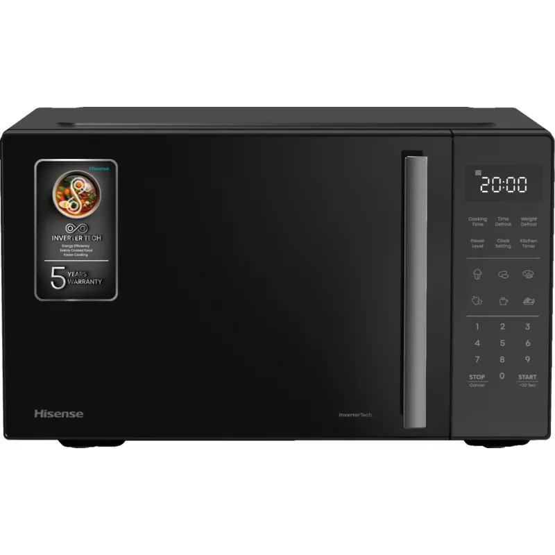 Hisense H23MOBS4HI microonde solo nero da appoggio 23 L 900 W