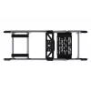 Res-Tech SMART COCKPIT, cockpit da corsa, nero, grigio, acrilonitrile-butadiene-stirene (ABS), alluminio, 42 kg, Italia