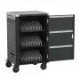 Ewent EW1701 carrello/armadietto per dispositivi portatili armadietto portatile per dispositivi nero, grigio