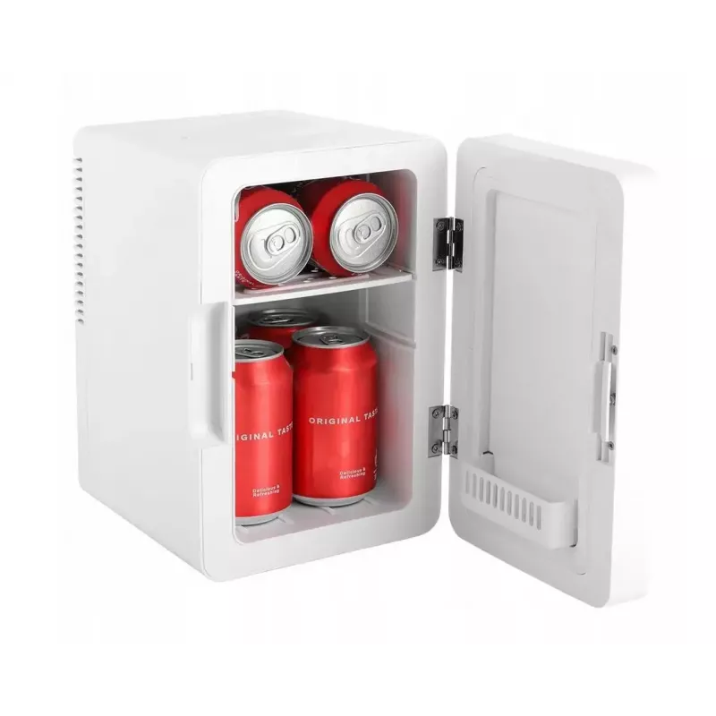 Mini frigo con specchio LED per trucco Elle ESDAF01WHEU 6 L bianco