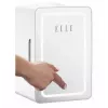 Mini frigo con specchio LED per trucco Elle ESDAF01WHEU 6 L bianco