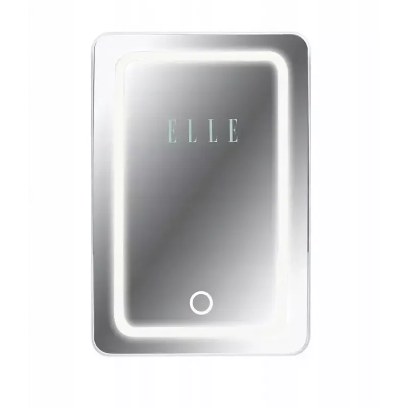Mini frigo con specchio LED per trucco Elle ESDAF01WHEU 6 L bianco