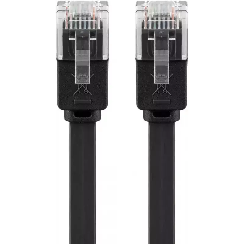 Cavo di rete Goobay 95383 nero 15 m Cat6 U/UTP