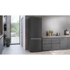 Siemens iQ500 KG49N4XAF Frigorifero combinato a libera installazione 440 L nero