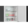 Siemens iQ500 KG49N4XAF Frigorifero combinato a libera installazione 440 L nero