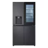 LG InstaView GMG960EVJE Frigorifero Side-by-Side a libera installazione 638 L nero
