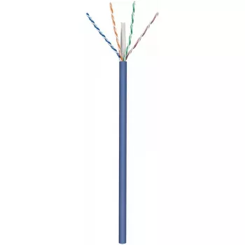 Cavo di rete GOOBAY 96096 Cat6a U/UTP in rotolo, 100 m, blu