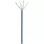 Cavo di rete GOOBAY 96096 Cat6a U/UTP in rotolo, 100 m, blu