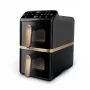 Philips serie 4000 Friggitrice ad aria Dual Stack cestello verticale 10L a installazione libera 2750 W friggitrice ad aria calda nero