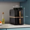 Philips serie 4000 Friggitrice ad aria Dual Stack cestello verticale 10L a installazione libera 2750 W friggitrice ad aria calda nero