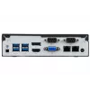 Shuttle XPC Barebone sottile DL40N, Intel N150, 1x DDR5, 2x LAN (2x 2,5Gbit), 2xCOM,1xHDMI,1xDP, 1x VGA, senza ventola, funzionamento continuo 24/7