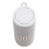 Altoparlante mono JBL Grip bianco — 16 W RMS, Bluetooth, USB-C, batteria ricaricabile integrata