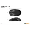 be quiet Dark Perk | Sym Mouse Gaming per destrorsi RF Wireless + USB Type-C ottico 32000 DPI