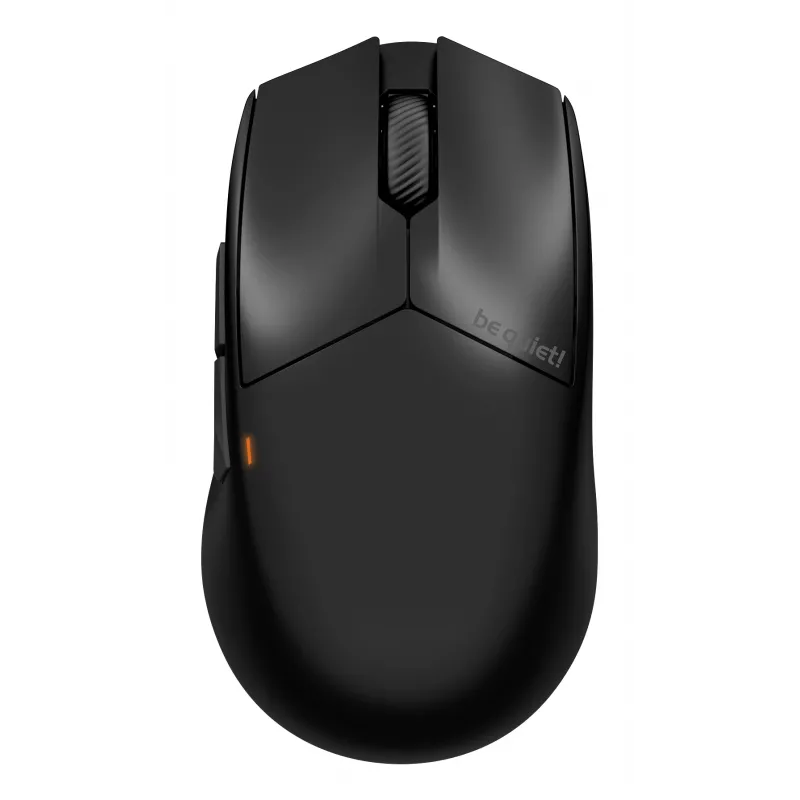 be quiet Dark Perk | Ergo Mouse Gaming per destrorsi RF Wireless + USB Type-C ottico 32000 DPI