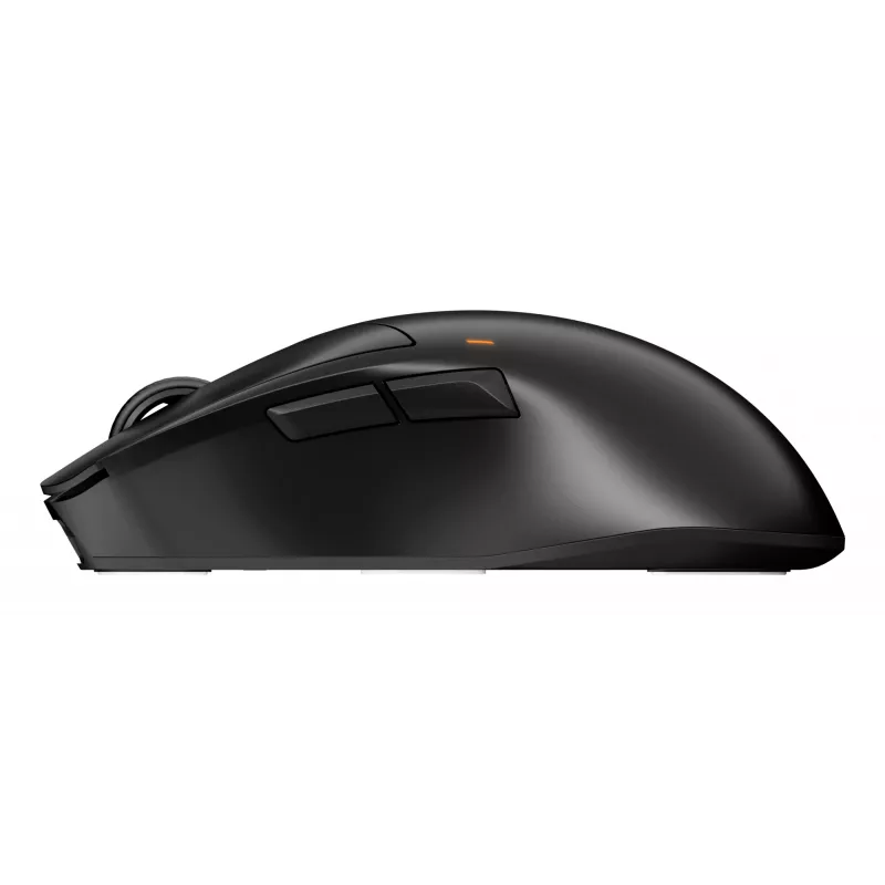 be quiet Dark Perk | Ergo Mouse Gaming per destrorsi RF Wireless + USB Type-C ottico 32000 DPI