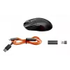 be quiet Dark Perk | Ergo Mouse Gaming per destrorsi RF Wireless + USB Type-C ottico 32000 DPI