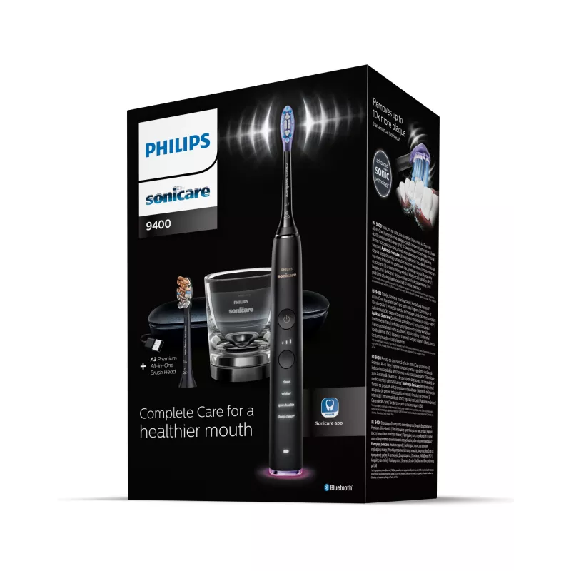 Philips Sonicare DiamondClean Smart DiamondClean Smart HX9917/89 Spazzolino sonico + 2 testine e app