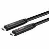 Lindy cavo ibrido USB 3.2 Gen 2 & DP 1.4 Type C, 15 m, nero