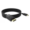 Adattatore cavo video VISION TC 2MDPHDMI8K/BL — 2 m DisplayPort su HDMI, 6 mm, nero