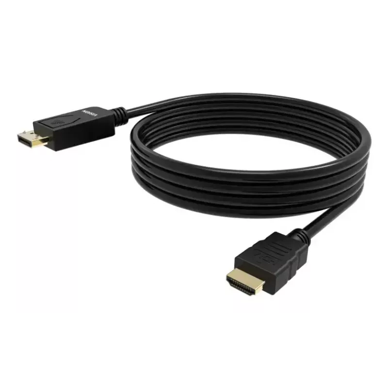 Adattatore cavo video VISION TC 2MDPHDMI8K/BL — 2 m DisplayPort su HDMI, 6 mm, nero