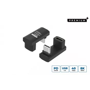 Cavo USB-C MicroConnect Premium USB4 3x2 USB-C, connessione dati e alimentazione ad alta velocità compatibile USB4