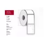 Rotolo di etichette per Capture CA-LB3173 – supporto etichette di ricambio, modello CA-LB3173
