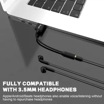 Equip 147945 cavo audio 0,15 m 3,5 mm USB Type-A nero