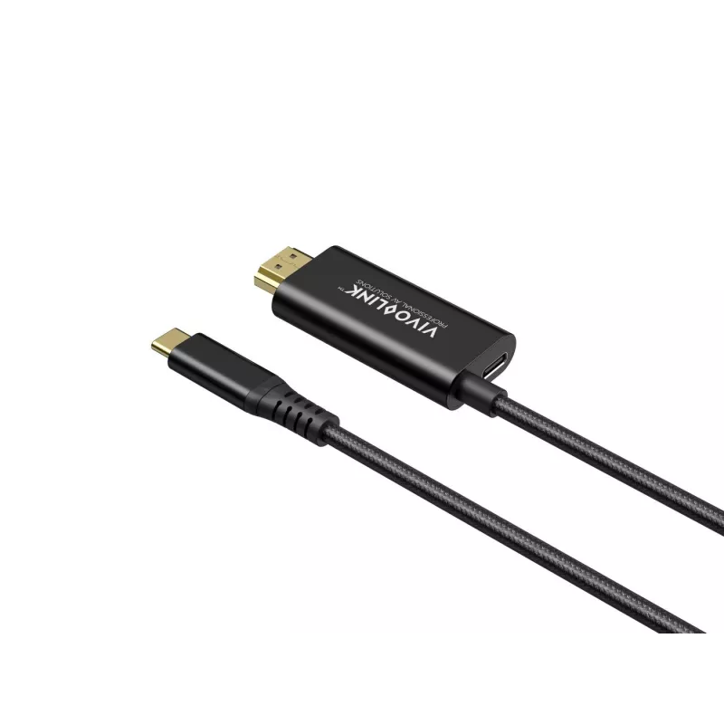 Cavo USB-C a HDMI VivoLink con alimentazione 100 W, modello PROUSBCHDMIMM2-CHARGE