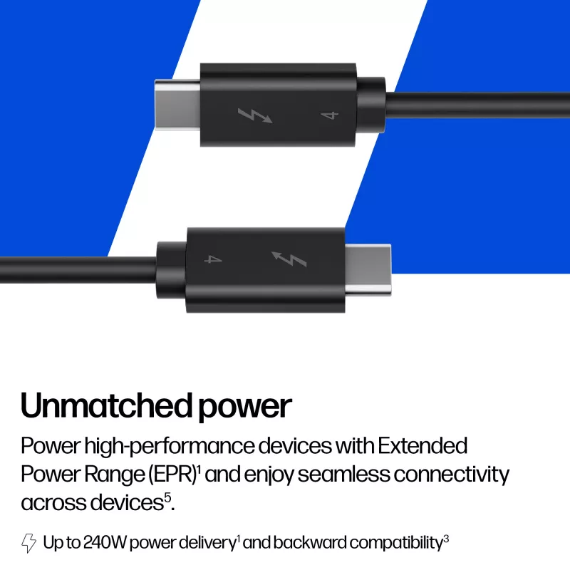 Cavo HP 240W Thunderbolt 4