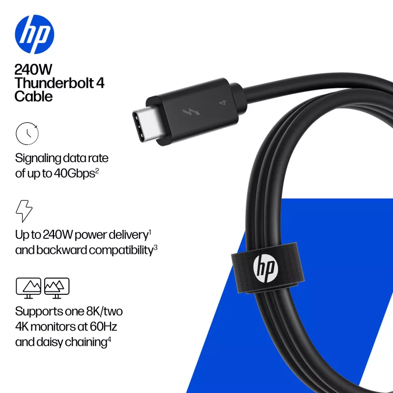 Cavo HP 240W Thunderbolt 4