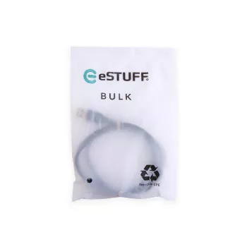 eSTUFF ES605180-BULK Cavo USB USB 2.0 1 m USB C USB A nero