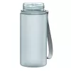 Hama 00181590 Borraccia sportiva 500 ml plastica, silicone blu, trasparente